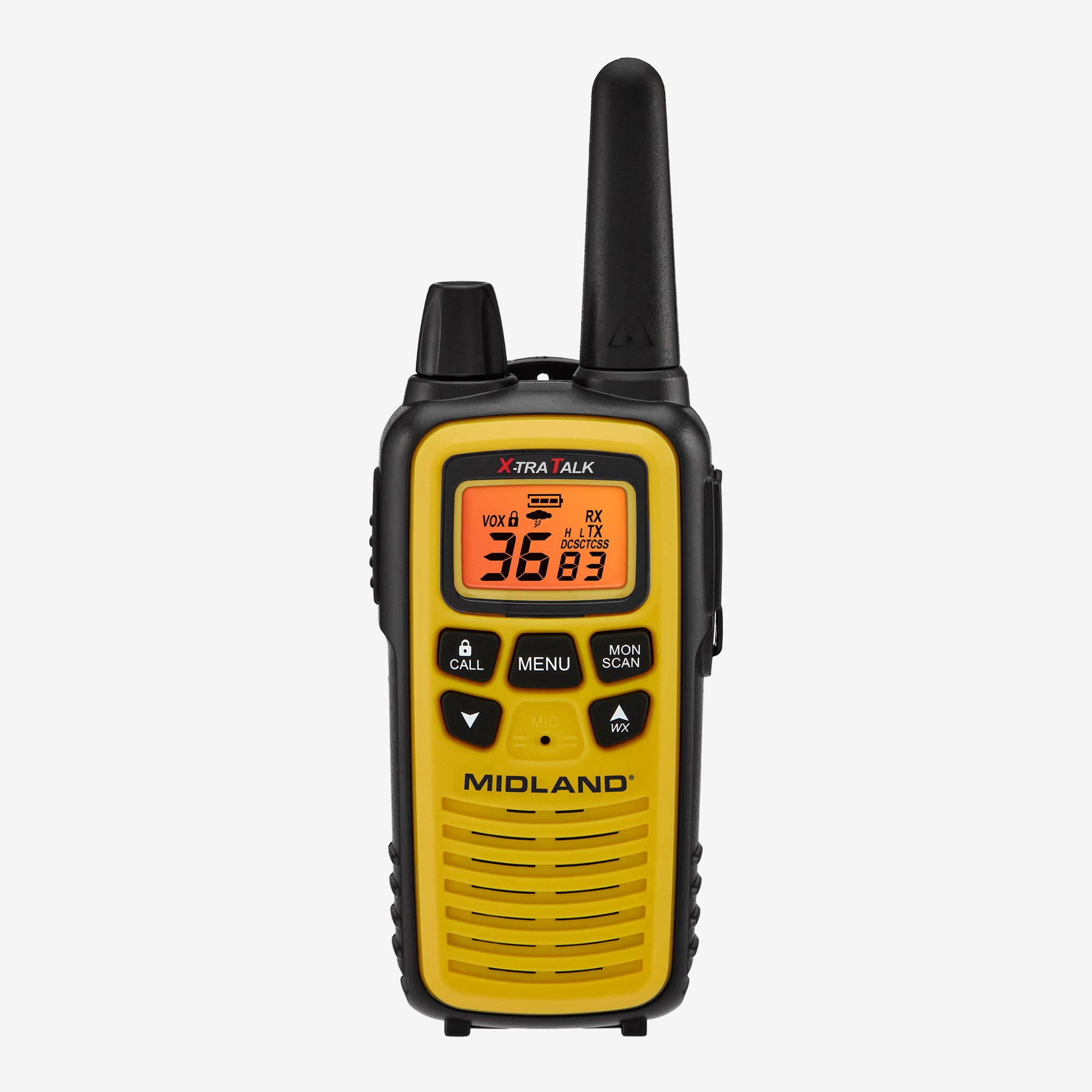LXT630 FRS License‑Free Walkie Talkie 3-Pack Yellow - LXT630X3VP3 - Image 4