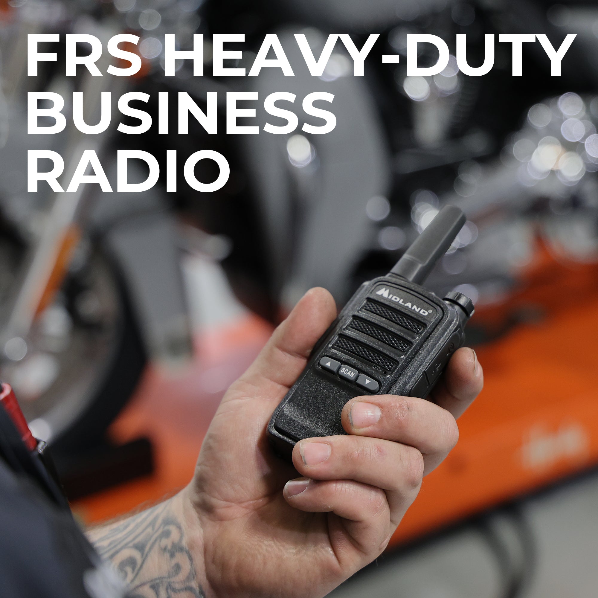 BR10 BizTalk FRS Heavy‑Duty Business Radio 6‑Pack - BR10X6 - Image 8