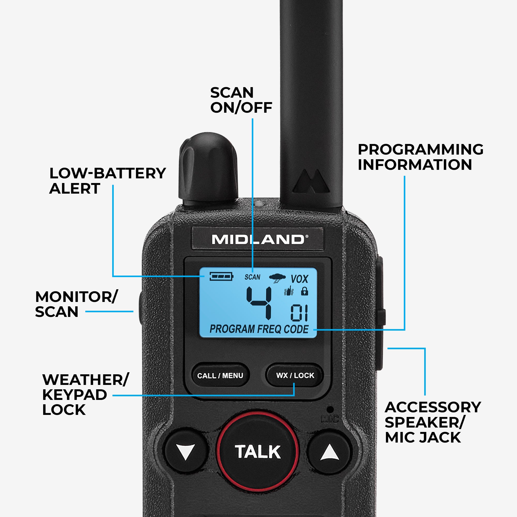 BR180 BizTalk Business Band Two‑Way Radio - BR180 - Image 6