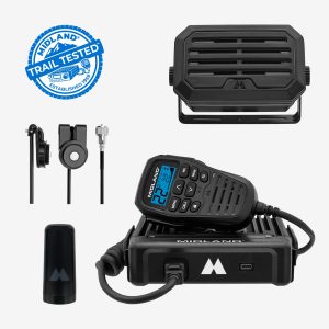MXT575SPKM 50W MicroMobile GMRS Two-Way Radio |  Range Pro Trail Kit