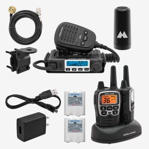 MXT71AGVP-KIT MicroMobile GMRS Radio | Walkie Talkie Antenna Bundle